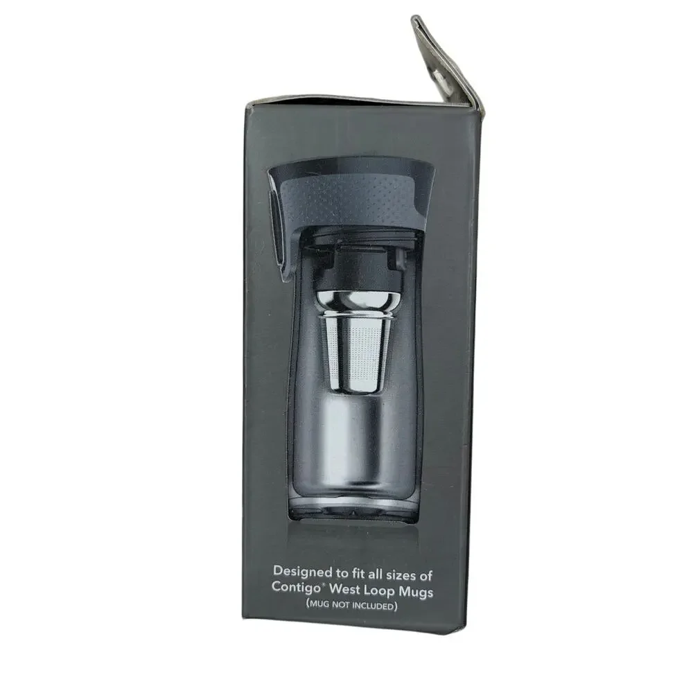 Contigo Stainless Steel Tea Infuser for West Loop Models with Drip Cup infuser